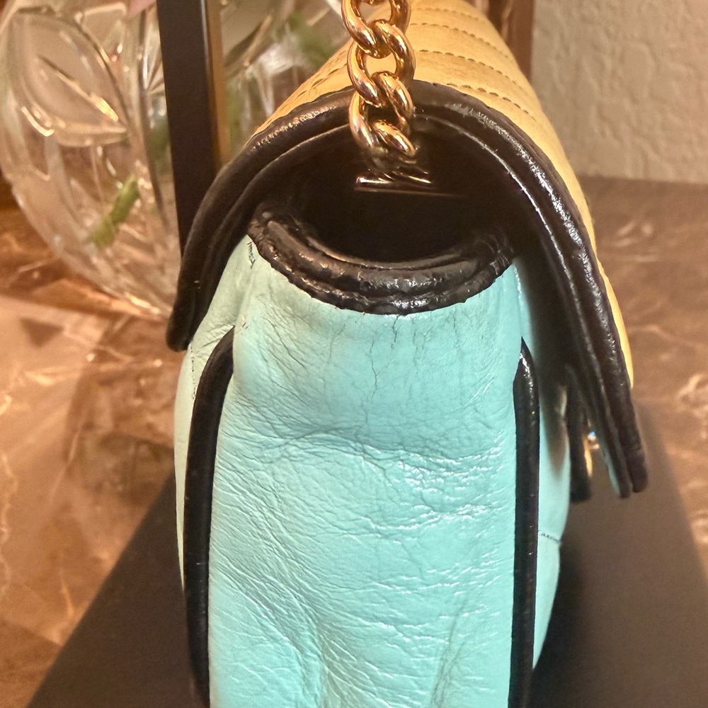 Gucci Mini GG Marmont Calfskin Leather Crossbody shoulder Bag Limited Edition - Picture 11 of 17